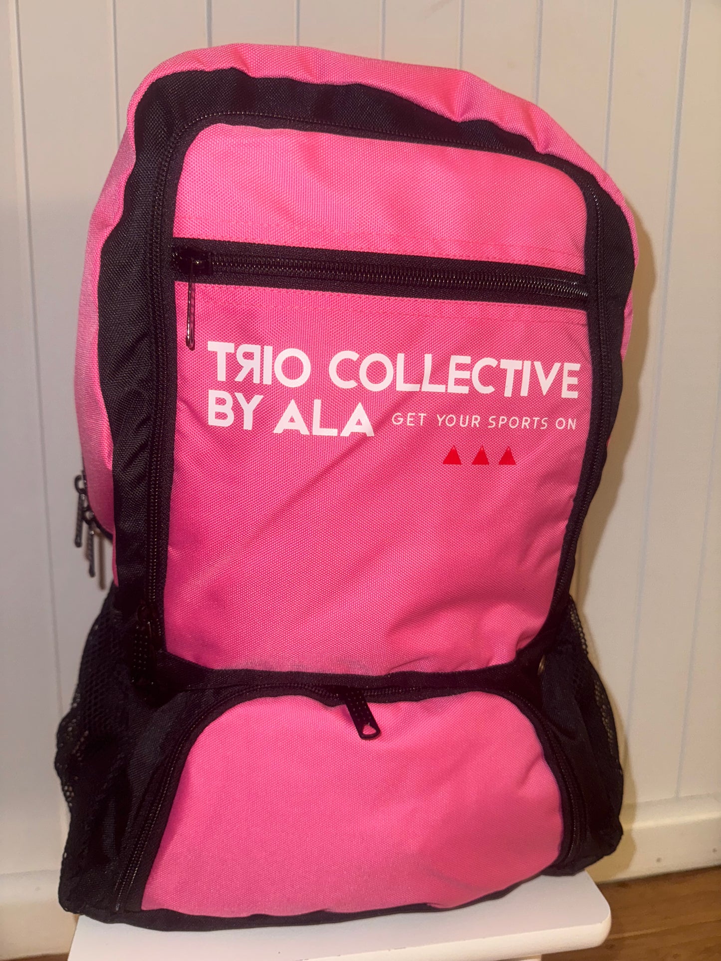 Pink sports bag (Trio collective by ala)