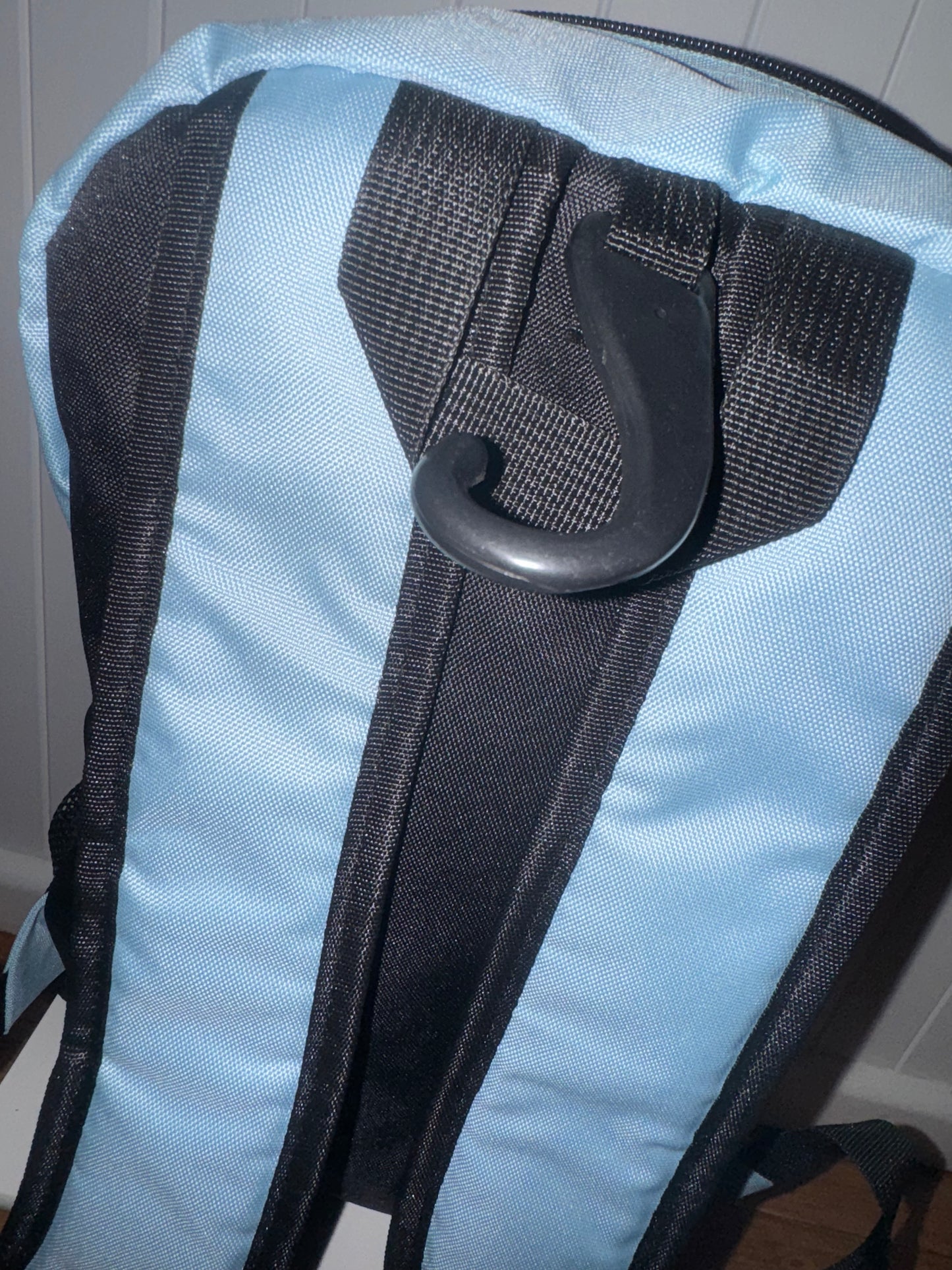 Light blue sports bag