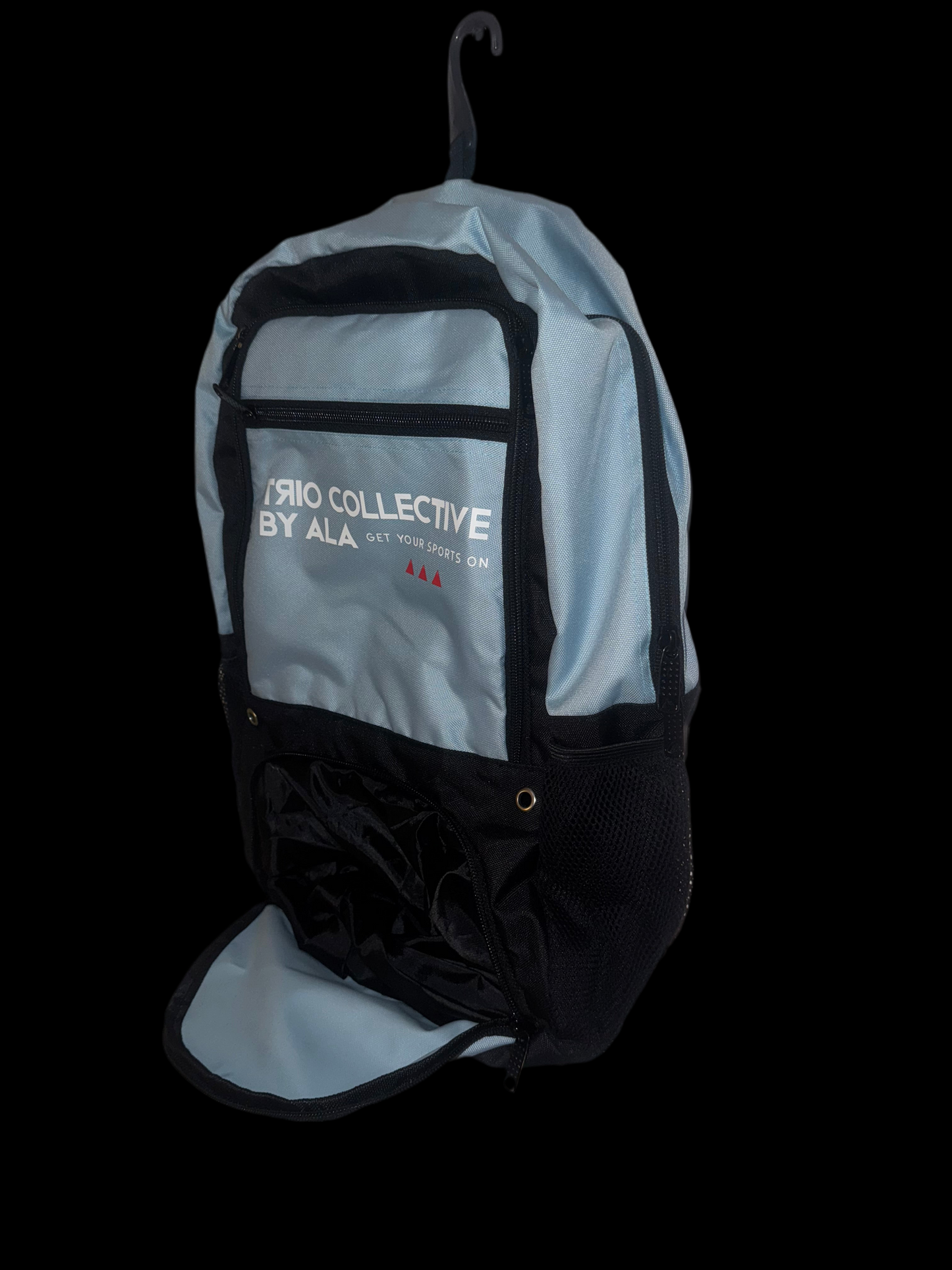 Light blue sports bag