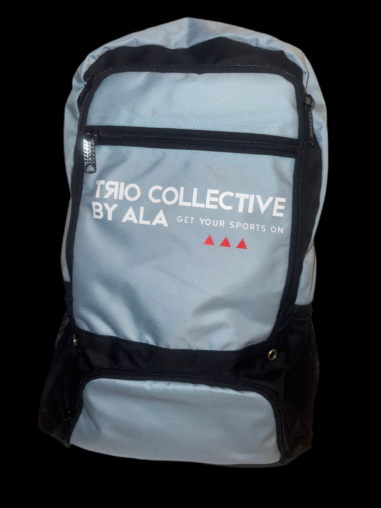 Light blue sports bag