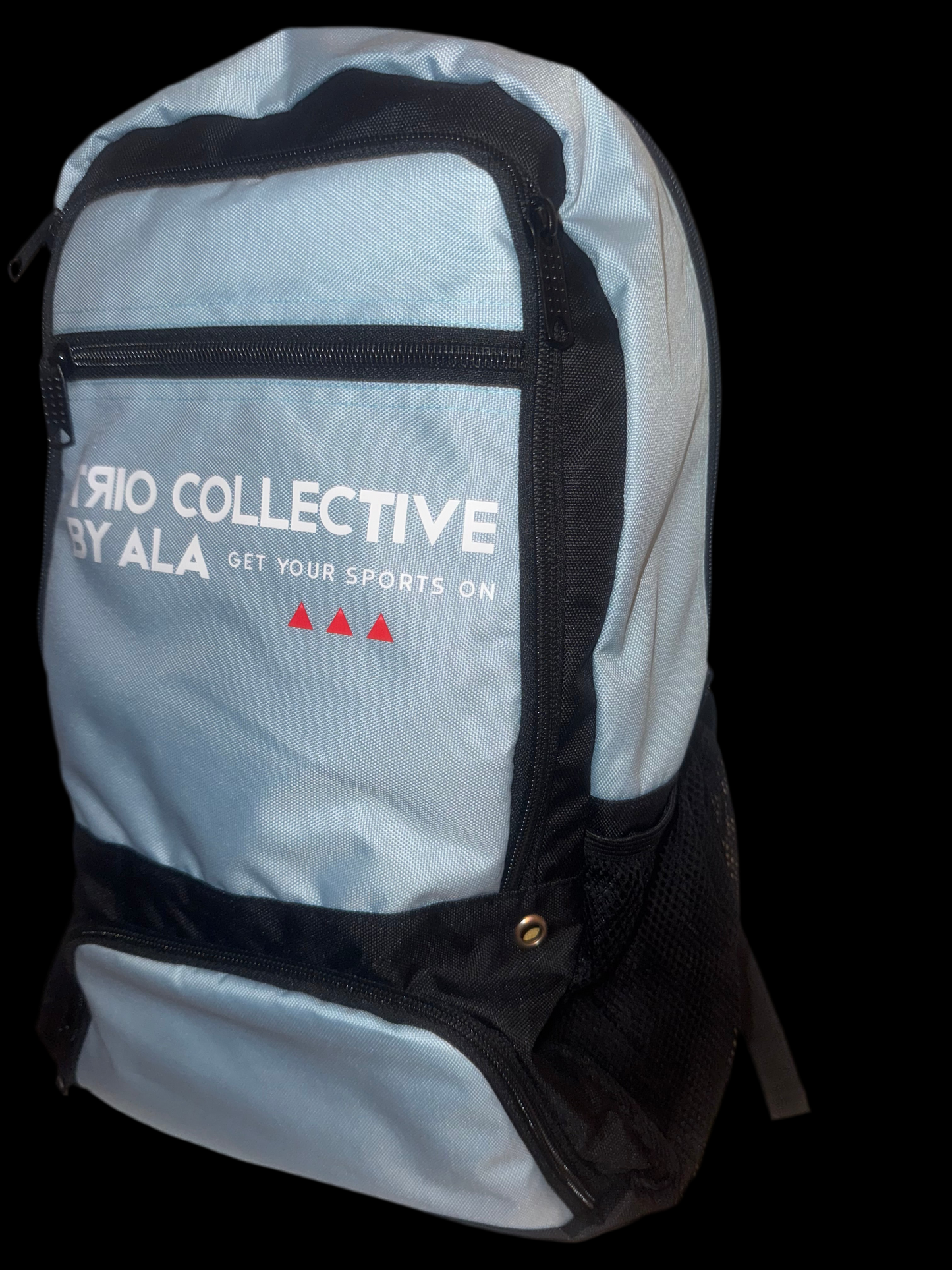 Light blue sports bag