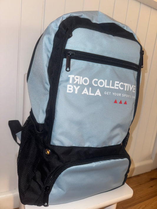 Light blue sports bag