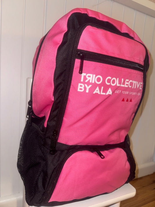 Pink sports bag (Trio collective by ala)