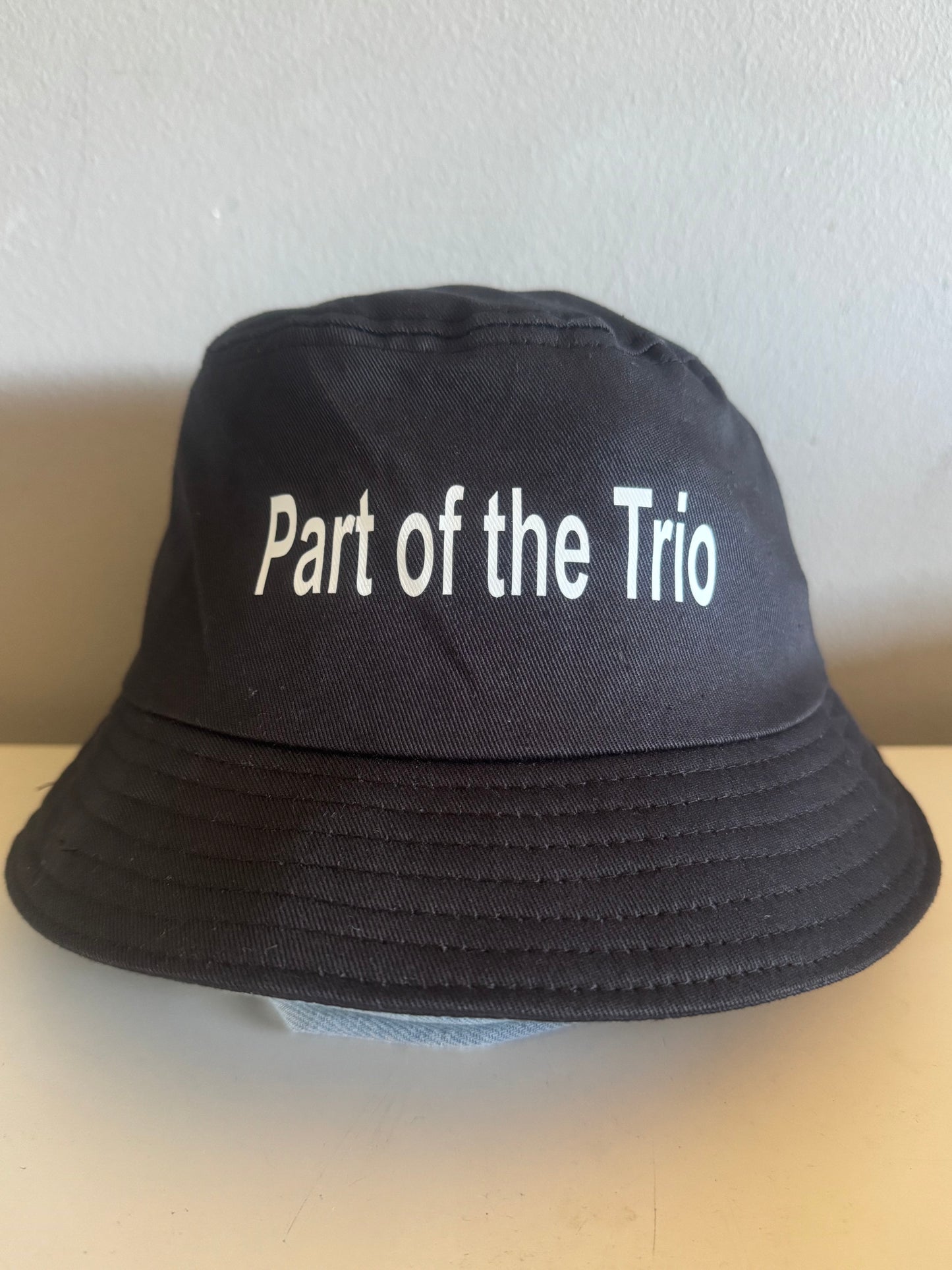 Part Of The Trio - Black Bucket Hat