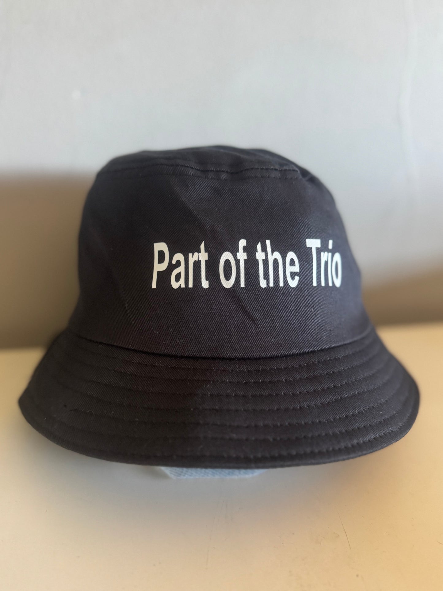 Part Of The Trio - Black Bucket Hat